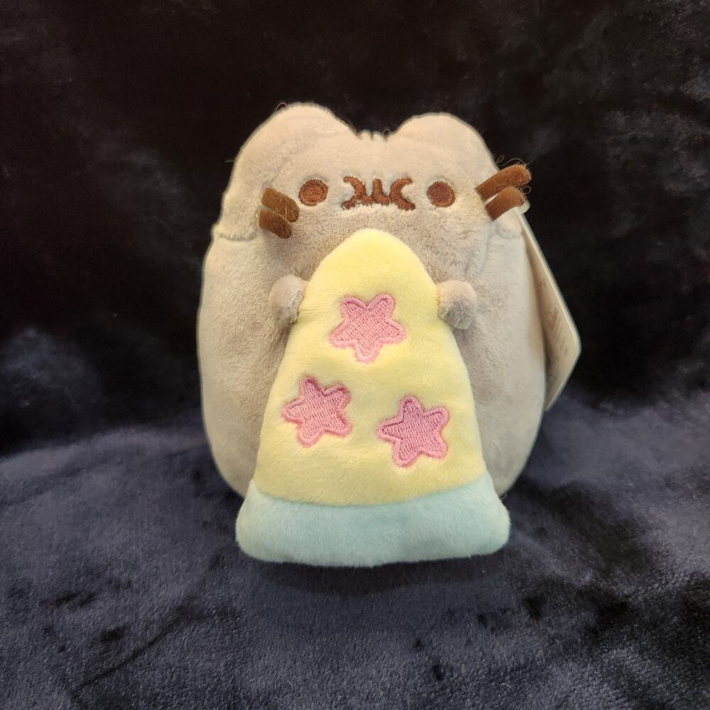Gund Pusheen The Cat Cute 2020 10th Anniversary Pizza Plush